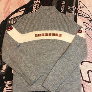 Playboy x Marc Ecko skiing tour turtle neck hologram